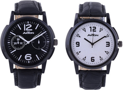 

AXTON AXG-2002 Analog Multicolor Dial Unisex Watch - (Pack of 2) Watch - For Men