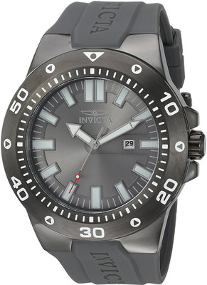 

Invicta grey7585 Invicta Men's 'Pro Diver' Quartz Stainless Steel and Polyurethane Casual Watch, Color:Grey (Model: 23512) Watch - For Men