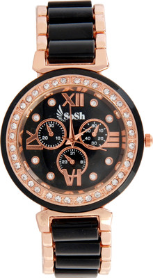 

SoSh Analog Black Dial Women's Bollywood Fashion Watch Watch - For Women