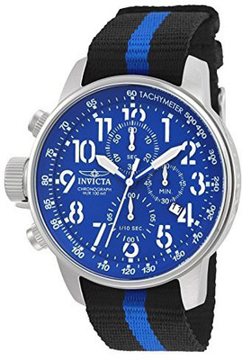 

Invicta blue6136 Invicta Men's 'I-Force' Quartz Stainless Steel and Nylon Casual Watch, Color:Two Tone (Model: 22847) Watch - For Men