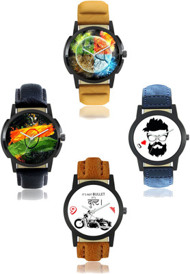 

Bilmo New Stylish Leather Strap Watch1 (7)A Watch - For Men