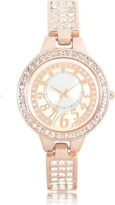 Montres New Fancy Rich Look Designer Casual Diamond Braselate Men & Women Watch - For Girls