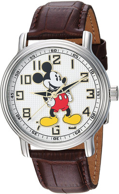 

Invicta white6241 Invicta Men's 'Disney Limited Edition' Quartz Stainless Steel and Leather Casual Watch, Color:Brown (Model: 24545) Watch - For Men