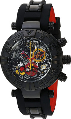 

Invicta Grey6937 Invicta Men's 'Disney Limited Edition' Swiss Quartz Stainless Steel and Silicone Casual Watch, Color:Black (Model: 22735) Watch - For Men