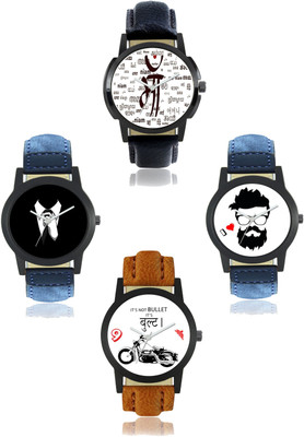

Bilmo New Stylish Leather Strap Watch1 (20)A Watch - For Men