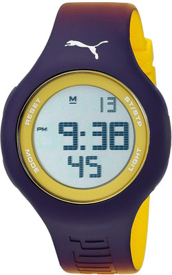 

Puma Black7201 PUMA Unisex PU910801038 Loop Digital Display Analog Quartz Purple Watch Watch - For Men & Women