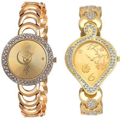 

iDIVAS ALK 49001 DIAMOND FOREVER Combo watch With 1 year Warranty Watch - For Women