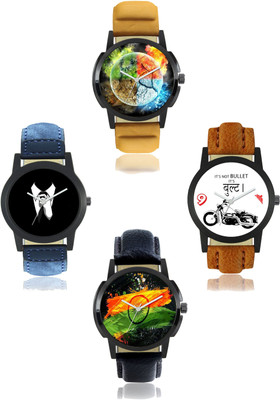 

Bilmo New Stylish Leather Strap Watch1 (14)A Watch - For Men