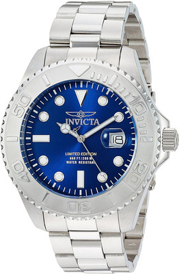 

Invicta blue6076 Invicta Men's 'Pro Diver' Quartz Stainless Steel Diving Watch, Color:Silver-Toned (Model: 24623) Watch - For Men