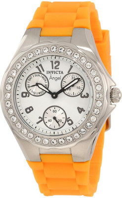 

Invicta white9058 Invicta Women's 1638 Angel White Dial Crystal Accented Watch Watch - For Women