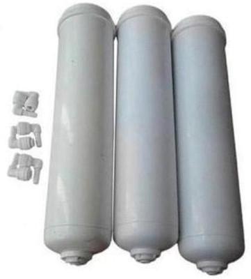 

Pooja Trendz RO INLINE FILTER SET Water Purifier Sediment PP+ Pre+Post carbon+6 Elbow+Tube-Complete Filter Set for Many RO Models. Solid Filter Cartridge(0.5, Pack of 1)