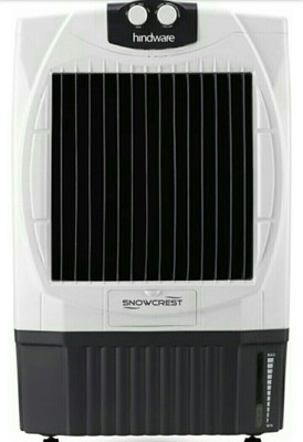 

Hindware Snowcrest 50 litre woodwool new model air cooler Room Air Cooler(White, Grey, 50 Litres), Grey;white
