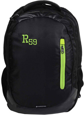 

Harissons Lever 26 L Backpack(Black, Green)