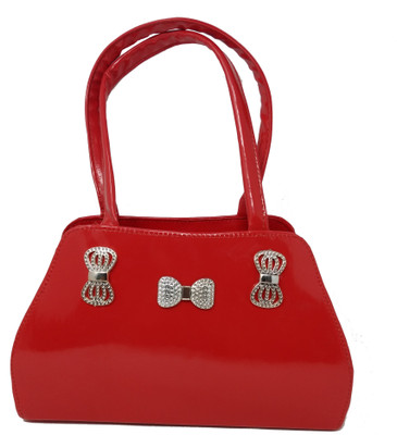 

SM Shopper Women Casual, Red,Formal, Evening/Party Leatherette Bag/Chain-3/Brwon Shoulder Bag(Red, 2 L)