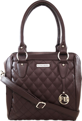 

FLYING BERRY Womens Hand Bag Waterproof Shoulder Bag(Brown, 5 L)