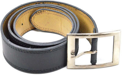 

Faynci Men Casual Black Synthetic Belt