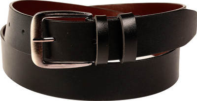 

Fedrigo Men Black Artificial Leather Belt, Multicolor