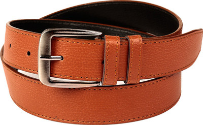 

Calibro Men Casual Tan Texas Leatherite Belt