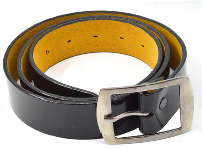 

Faynci Men Casual Black Synthetic Belt