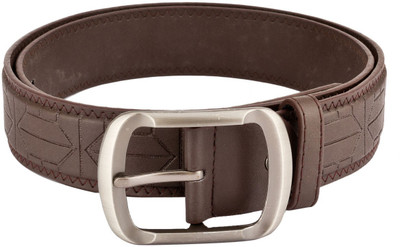 

Hob London Fashion Men Brown Texas Leatherite Belt