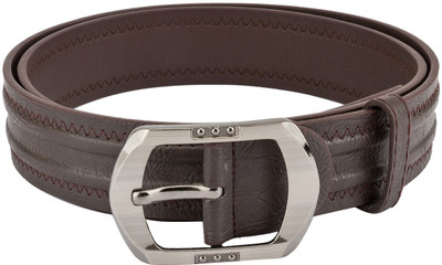 

Hob London Fashion Men Brown Texas Leatherite Belt