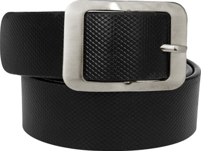 

EMOSHA Men Formal Black Artificial Leather Belt