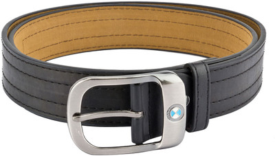 

Hob London Fashion Men Black Texas Leatherite Belt