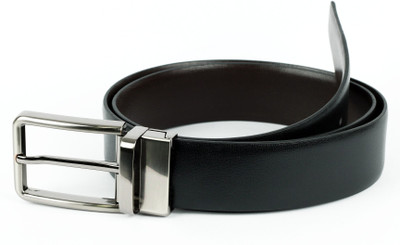 

LEX TAVIS Men Formal, Casual, Evening, Party Black, Brown Genuine Leather Reversible Belt