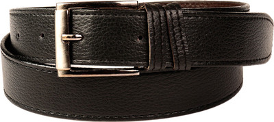 

DEPLO Men Casual, Evening, Formal, Party Black Texas Leatherite Belt