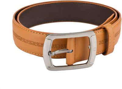 

Hob London Fashion Men Tan Texas Leatherite Belt