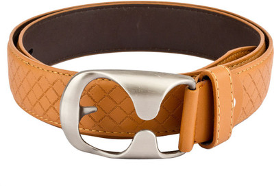 

Hob London Fashion Men Tan Texas Leatherite Belt