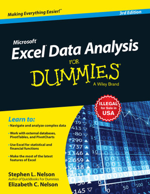 Microsoft Excel Data Analysis for Dummies(English, Paperback, Nelson Stephen L.)