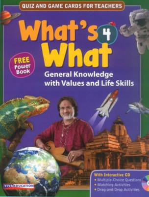 New What's What with Power Book & CD - 4(English, Center-Stitch, Jim Campbell)