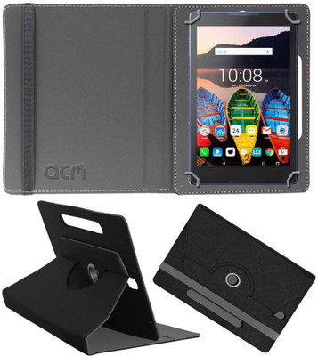 ACM Book Cover for Lenovo Tb3-710l(Black, Cases with Holder)