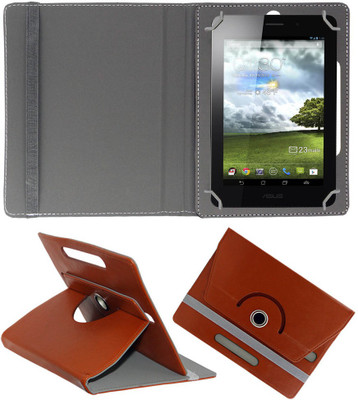 ACM Book Cover for Asus Fonepad 7 inch(Brown)