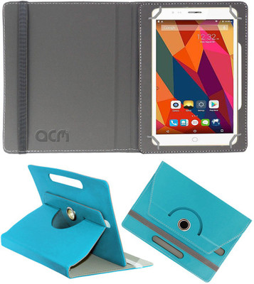 ACM Book Cover for Swipe W74 Eco Rotating Case(Blue, Pack of: 1)