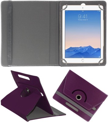 ACM Book Cover for Apple iPad Air 2 9.7 inch Rotating Case(Purple, Pack of: 1)