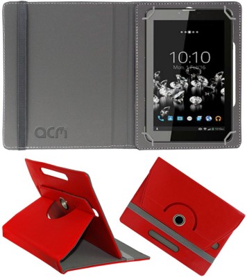 ACM Flip Cover for Celkon Diamond 4g Tab 8(Red, Cases with Holder, Pack of: 1)