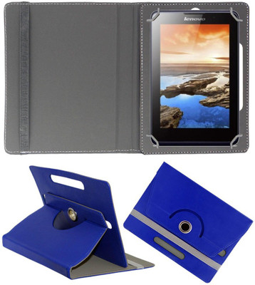 ACM Book Cover for Lenovo A7-30 2g A3300-Gv Rotating Case(Blue, Pack of: 1)