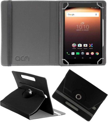 ACM Flip Cover for Alcatel A3 10 10 inch Rotating Case(Black, Cases with Holder, Pack of: 1)