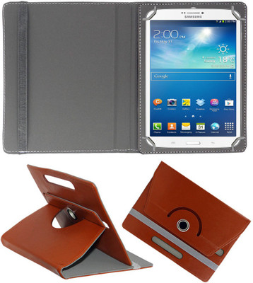 ACM Flip Cover for Samsung Galaxy Tab 3 T311(Brown, Cases with Holder)