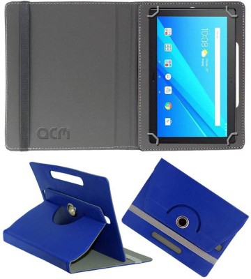 ACM Flip Cover for Lenovo Tab 4 Plus 10.1 inch(Blue, Cases with Holder, Pack of: 1)