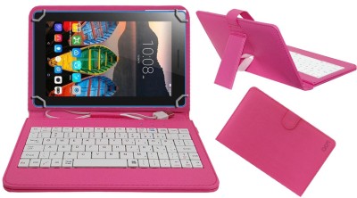 ACM Keyboard Case for Lenovo Tab 3 7 inch(Pink, Cases with Holder, Pack of: 1)