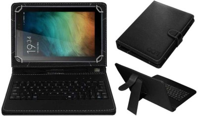 ACM Keyboard Case for Micromax Canvas Tab P701 Plus 7 inch Tab Keyboard Cover(Black, Cases with Holder, Pack of: 1)