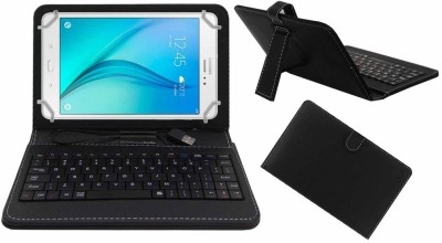 ACM Keyboard Case for Samsung Galaxy Tab A Tab Keyboard Cover(Black, Pack of: 1)