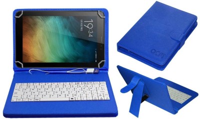 ACM Keyboard Case for Micromax Canvas Tab P701 Plus 7 inch Tab Keyboard Cover(Blue, Cases with Holder, Pack of: 1)