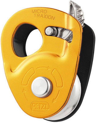 

Petzl Micro Traxion Pulley Climbing Pulley(Yellow)