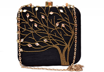 

sugarcrush Party Black Clutch