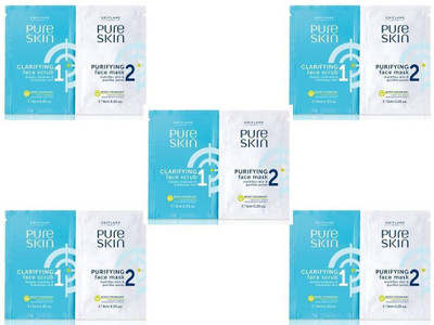

Oriflame Sweden Pure Skin Scrub & Mask(Set of 5)