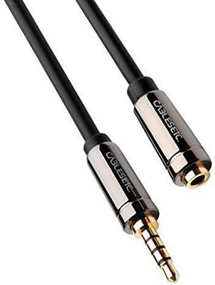 

CABLESETC 3239A Headphone Extension(Compatible with Mobile , Tv, Mp3 , iPhone , iPod, Black)